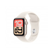 Apple Watch SE 3 GPS + Cellular 40mm, Cassa in alluminio Galassia con cinturino Sport Galassia - M/L